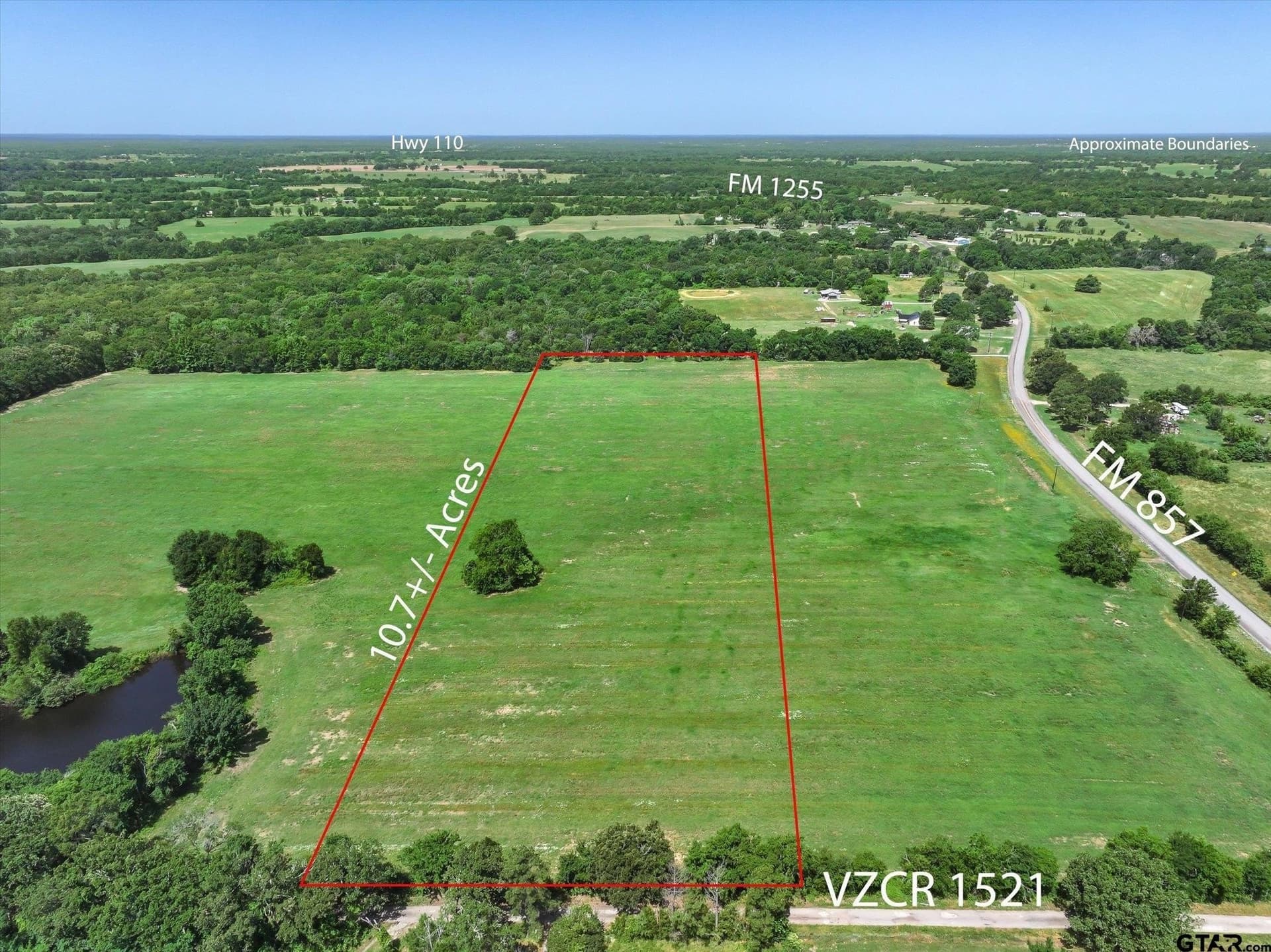 10.71 acres in Van Zandt County