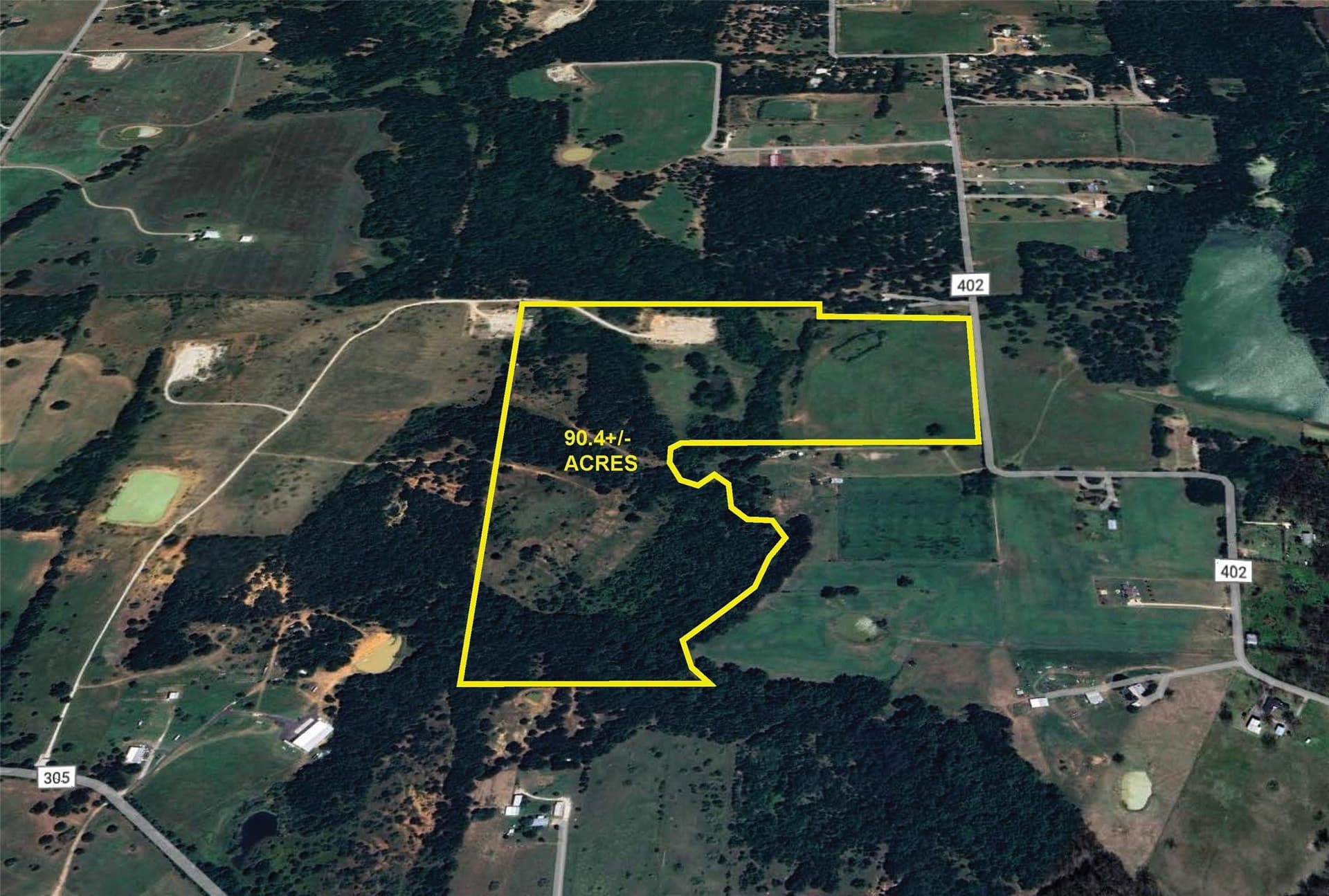 90.4 acres in Johnson County