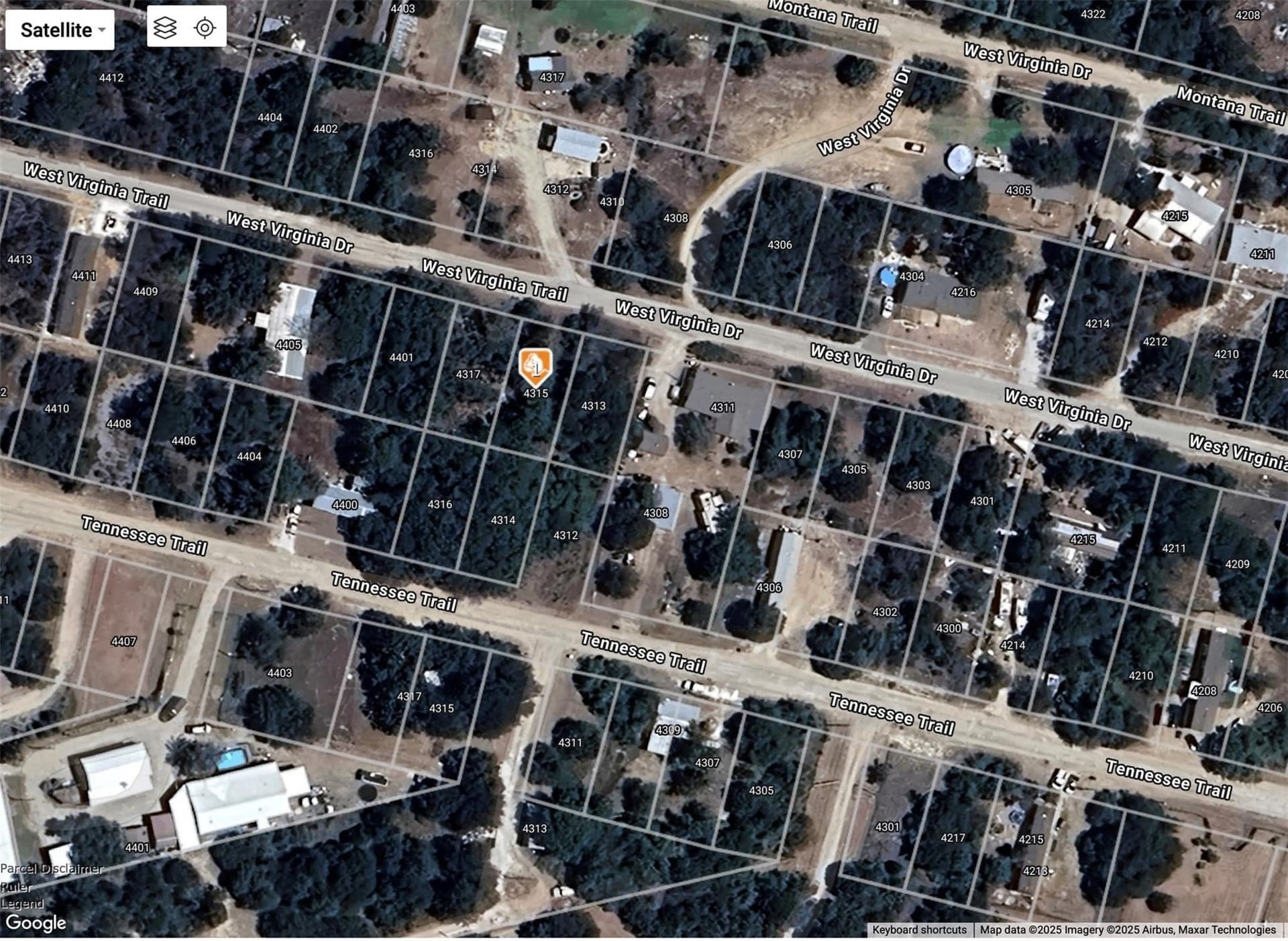 0.03 acres in Hood County