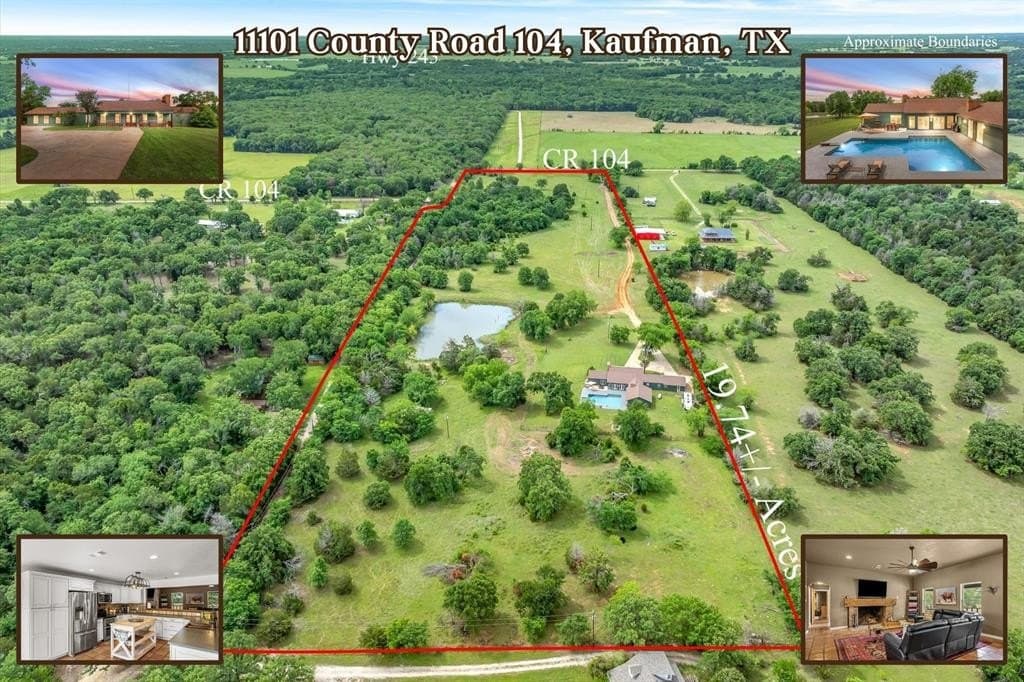 19.74 acres in Kaufman County