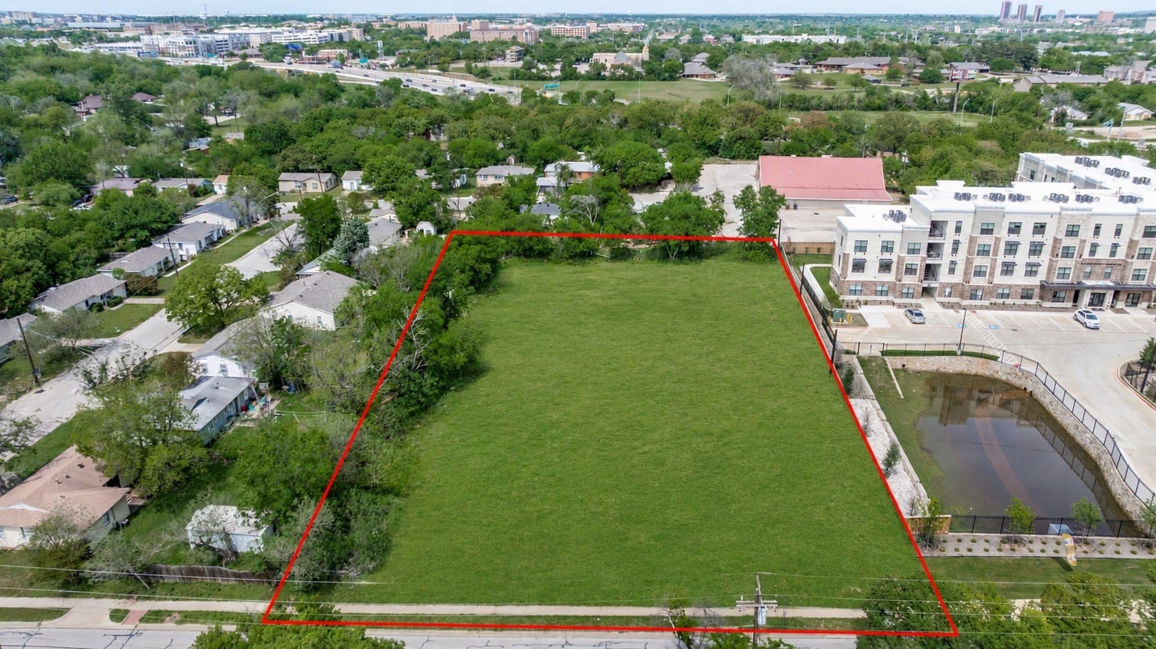 1.21 acres in Denton County