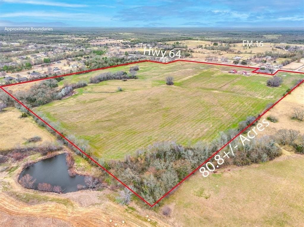 80.88 acres in Van Zandt County