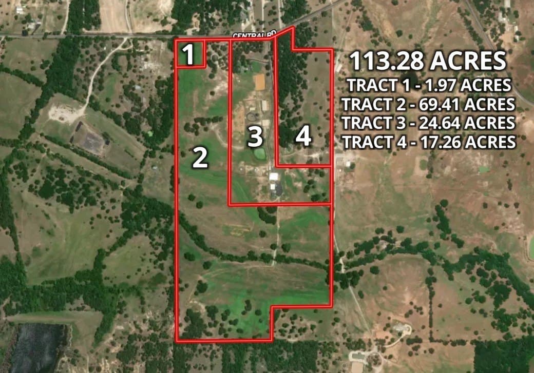 113.28 acres in Parker County