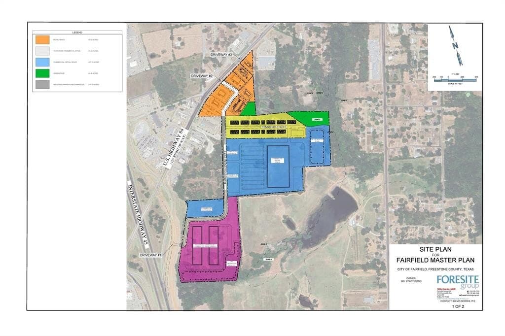65 acres in Freestone County