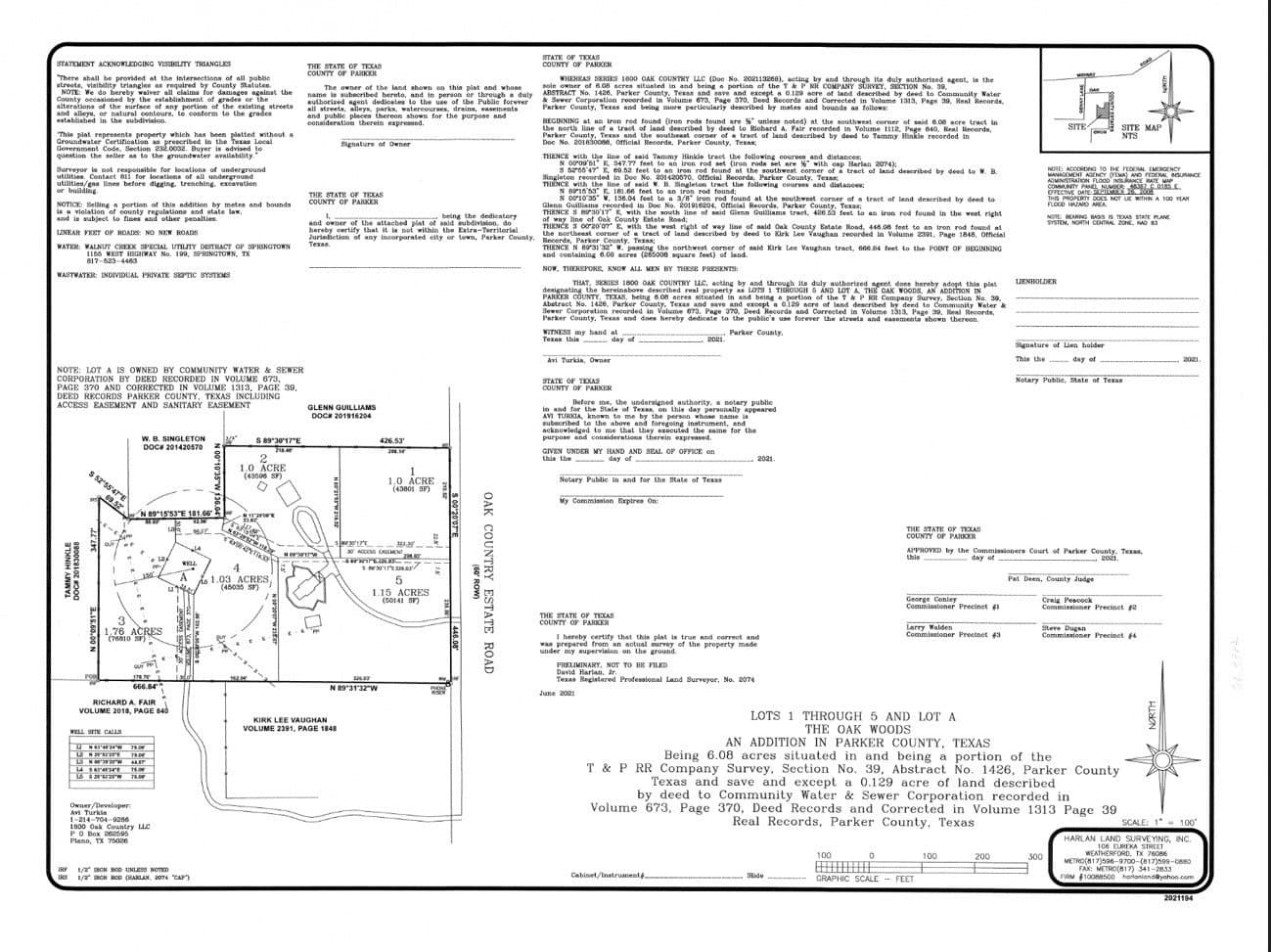 1.03 acres in Parker County