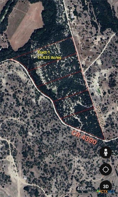 14.44 acres in Lampasas County