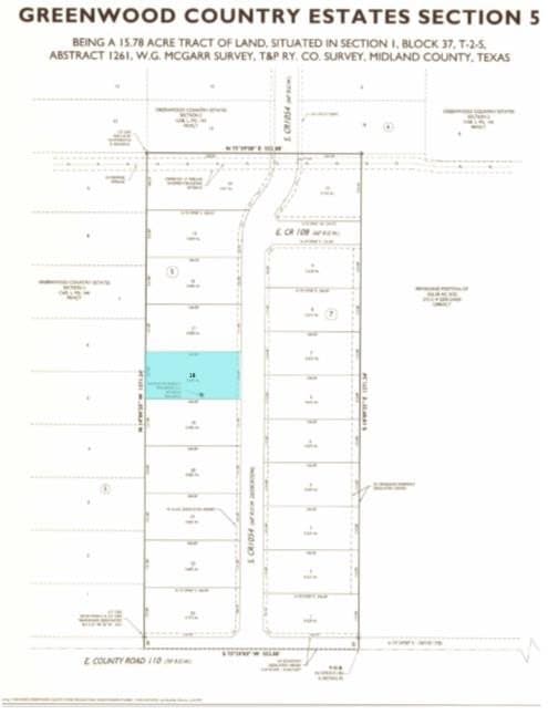 0.68 acres in Midland County