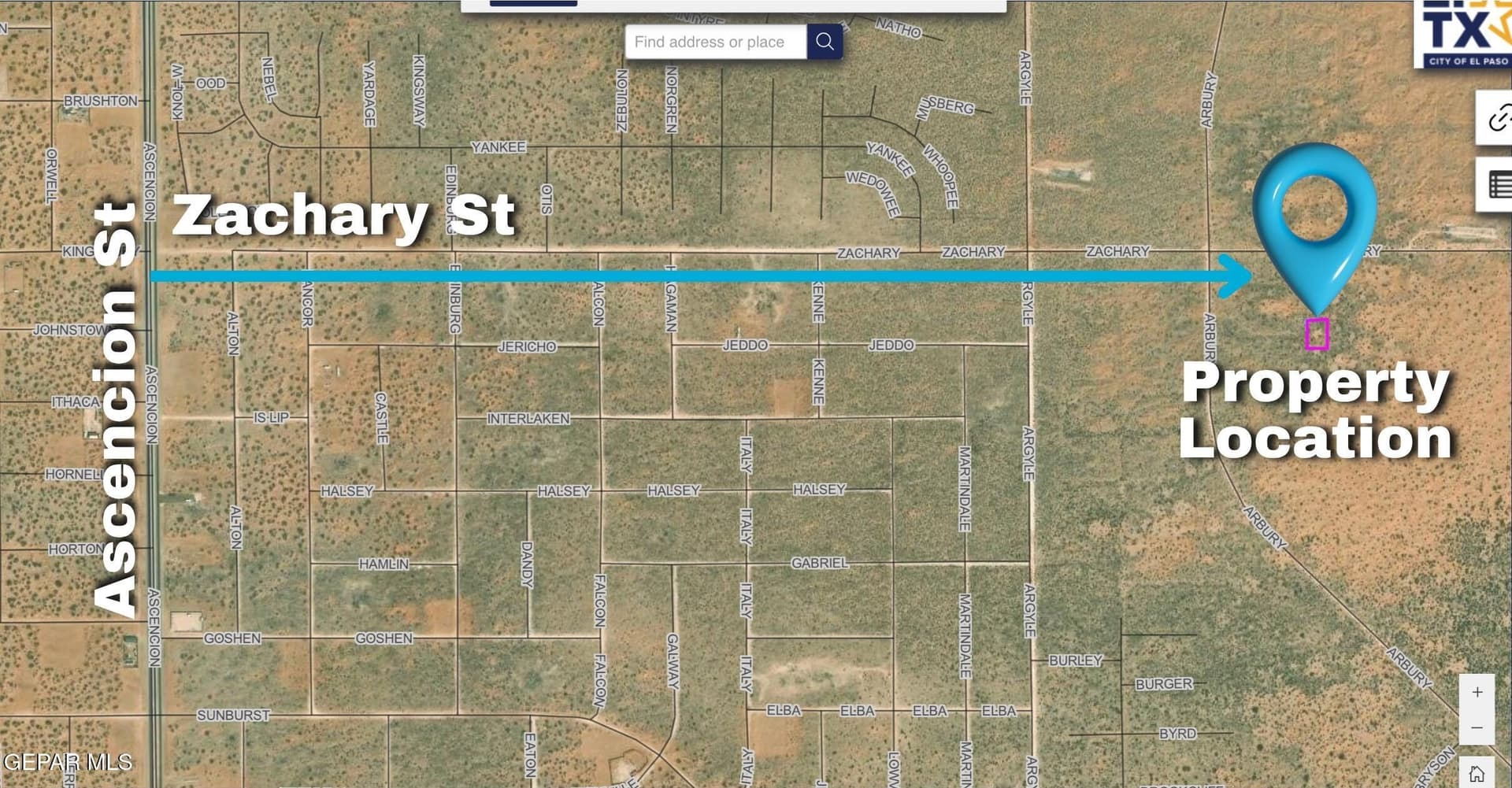 0.49 acres in El Paso County