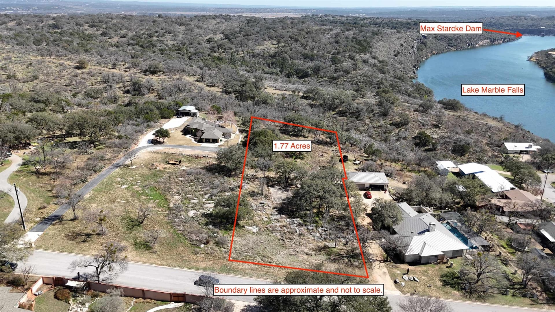 1.77 acres in Burnet County