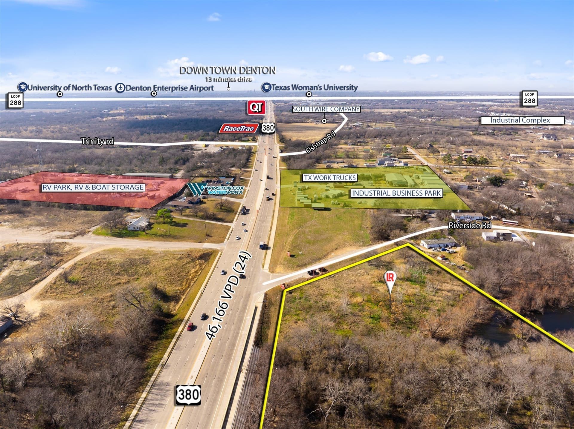 2.53 acres in Denton County