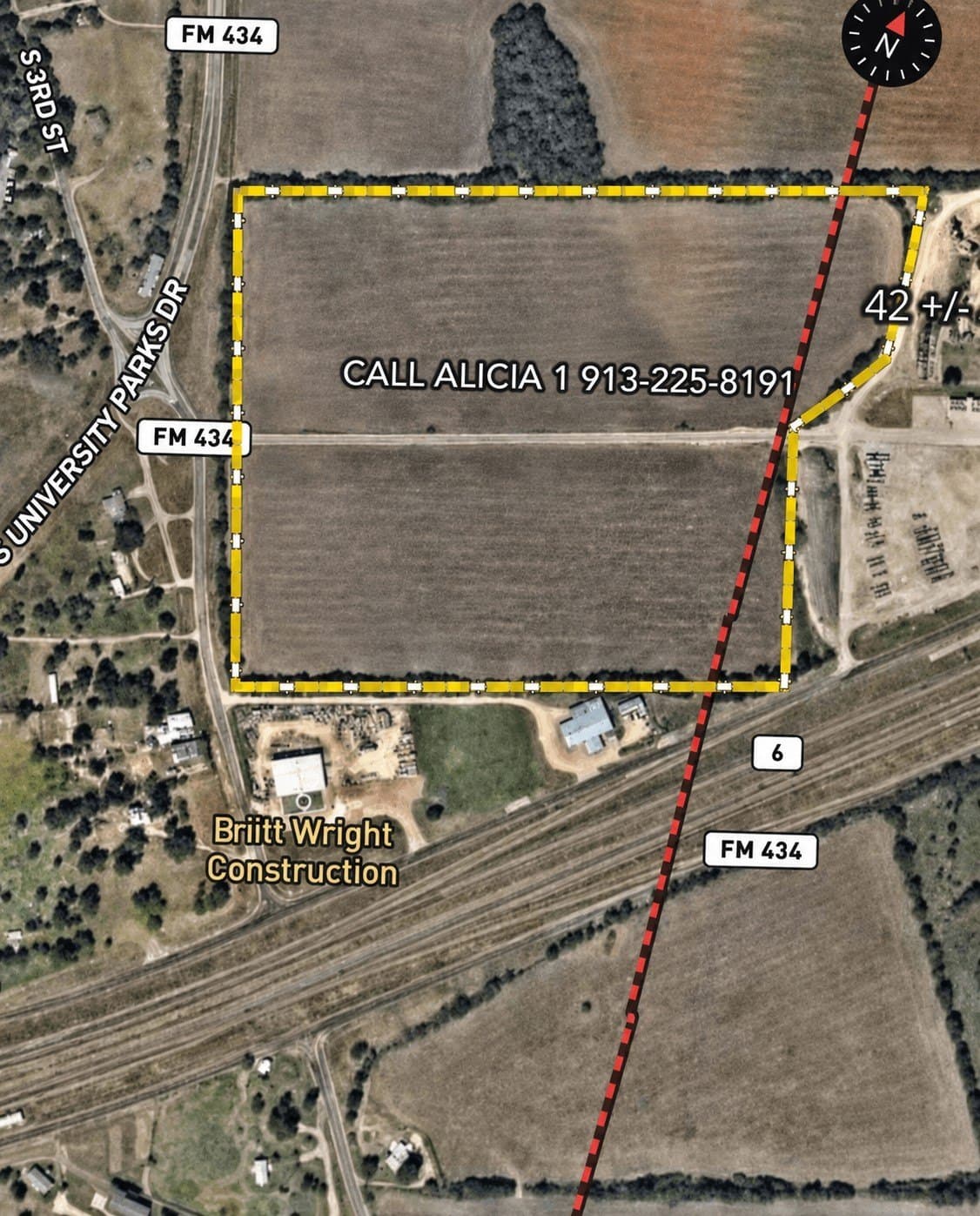 42.24 acres in McLennan County