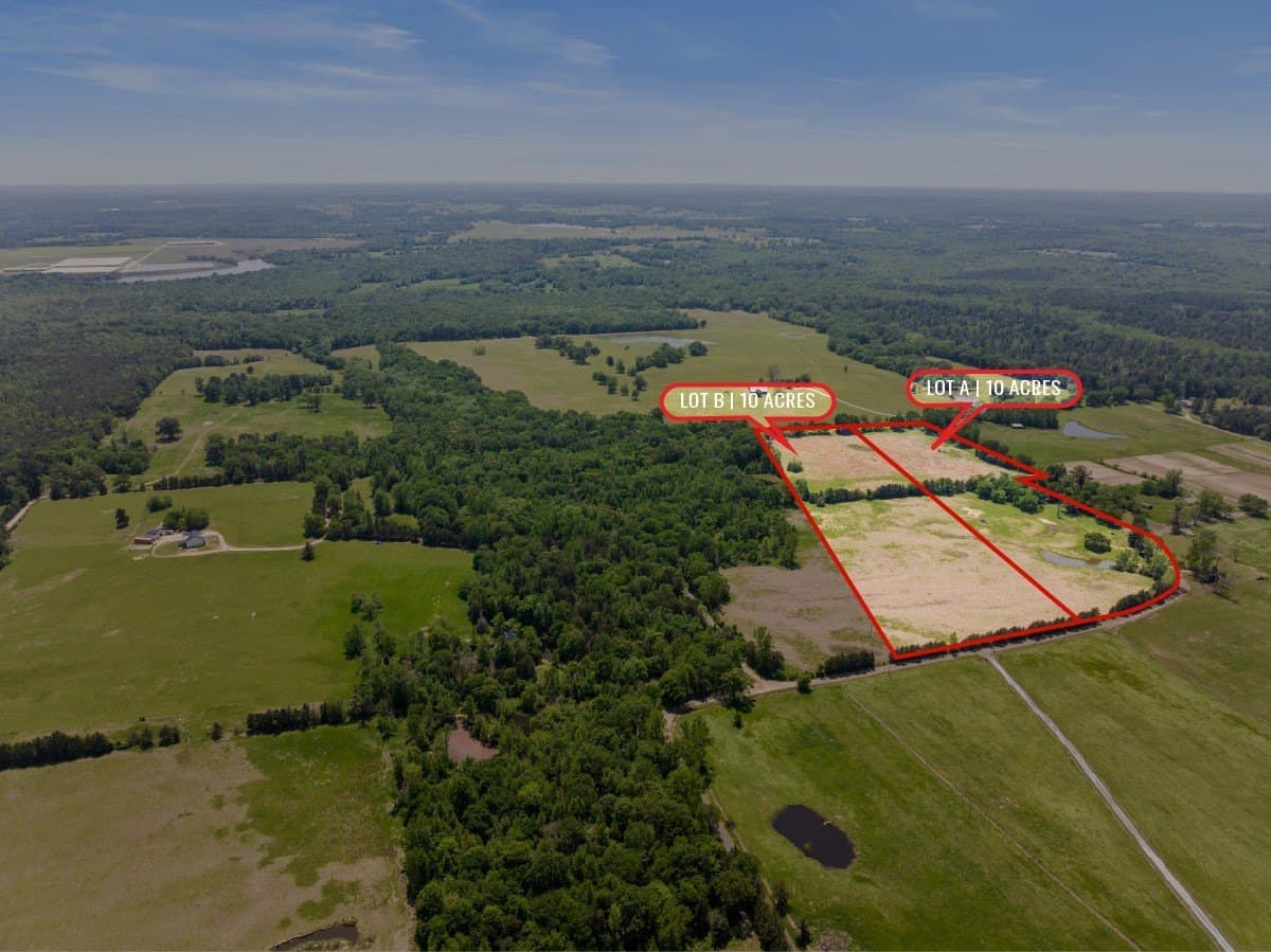 10 acres in Camp County
