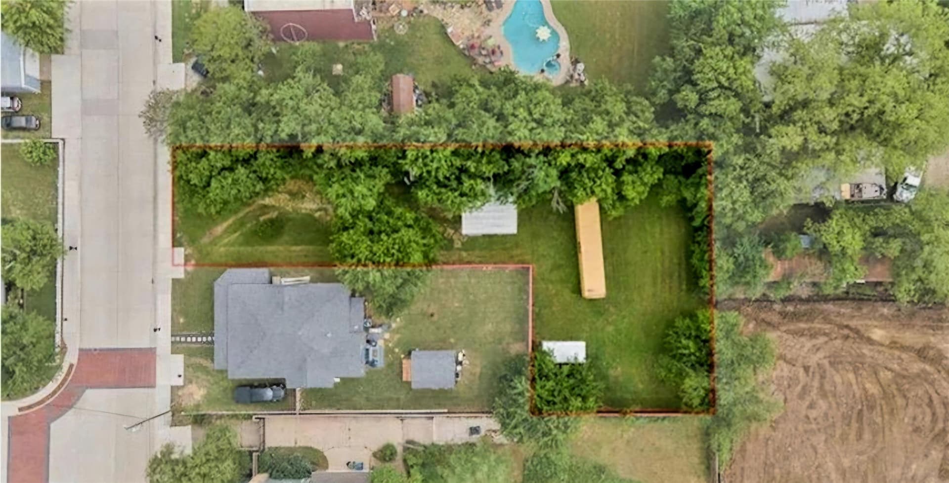0.33 acres in Denton County
