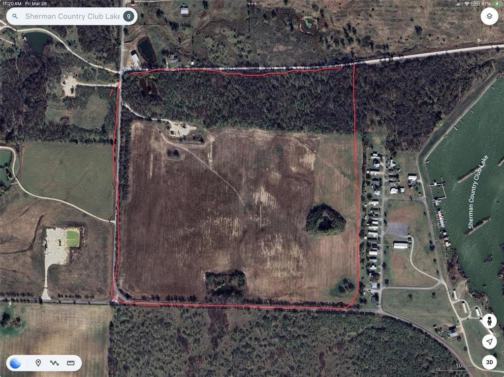96.69 acres in Grayson County