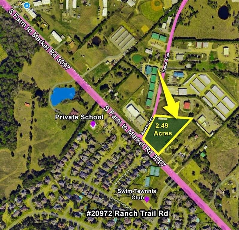 2.49 acres in Rockwall County
