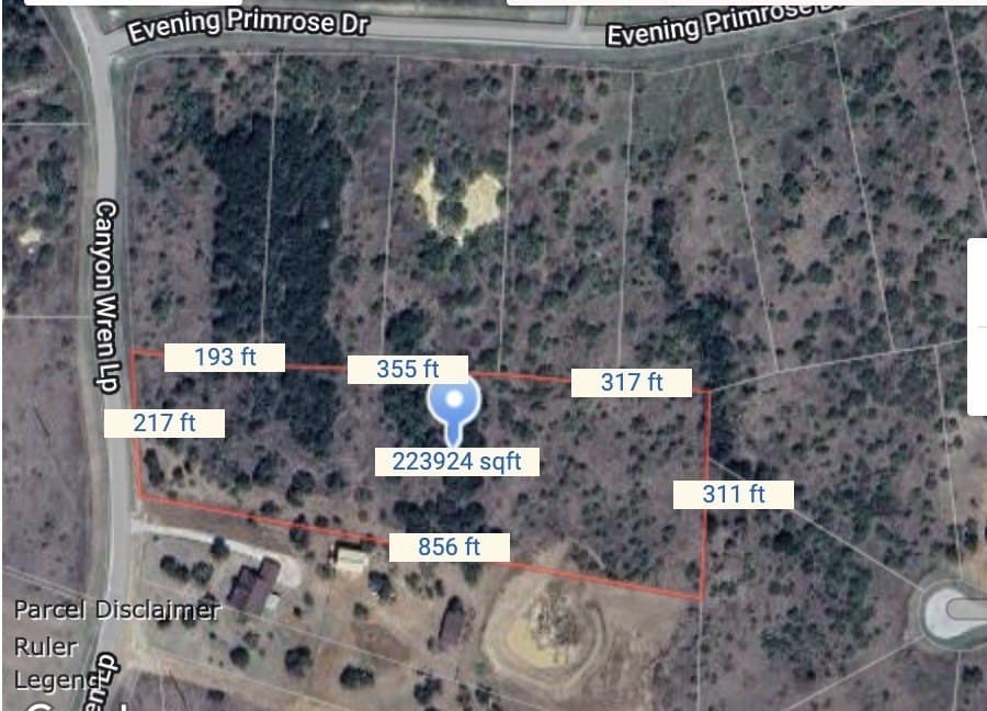 4.96 acres in Palo Pinto County