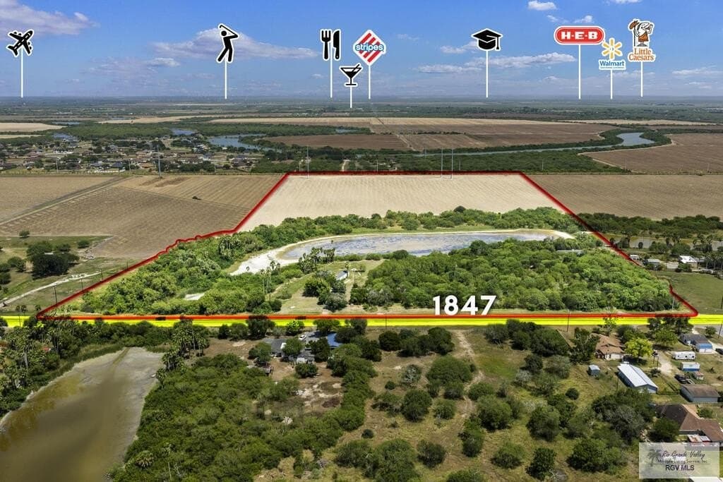 45.5 acres in CAMERON County
