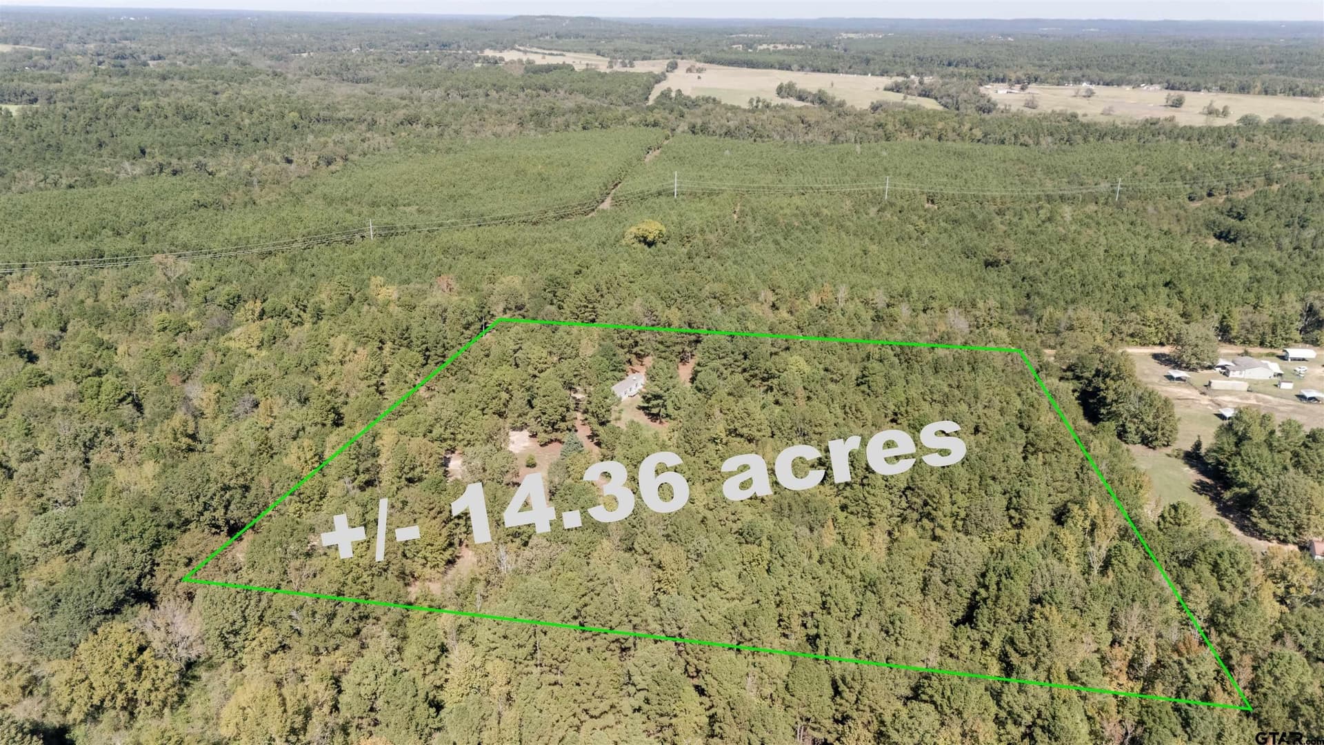 14.36 acres in Upshur County