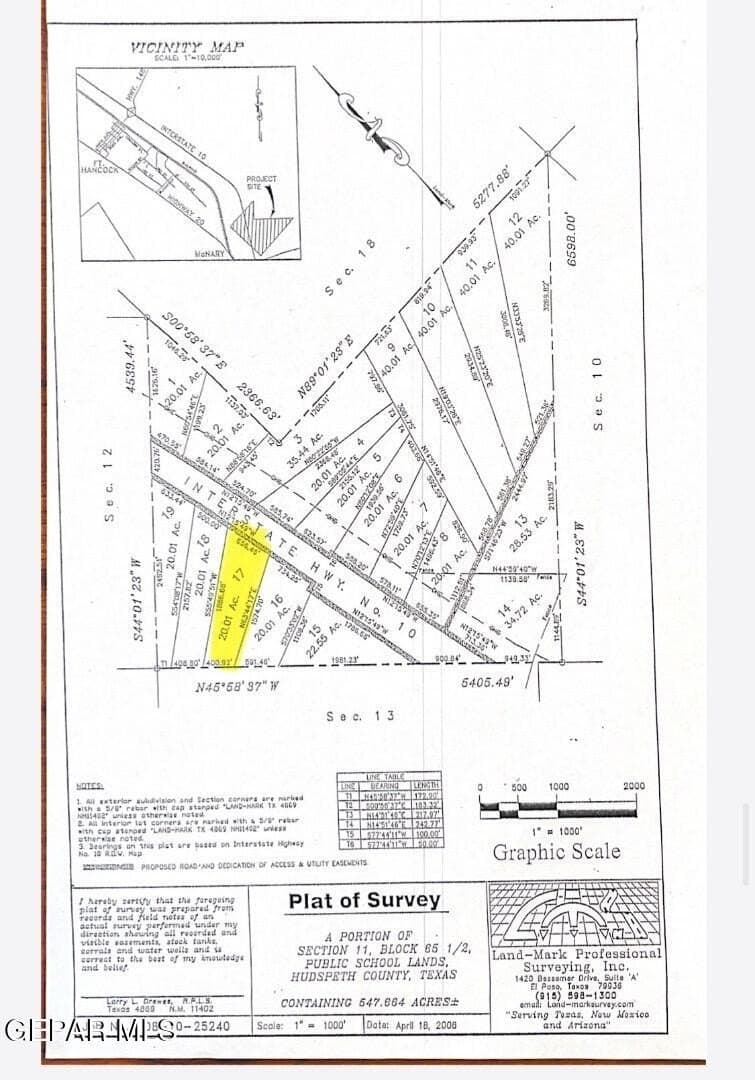 20.01 acres in Hudspeth County featured view