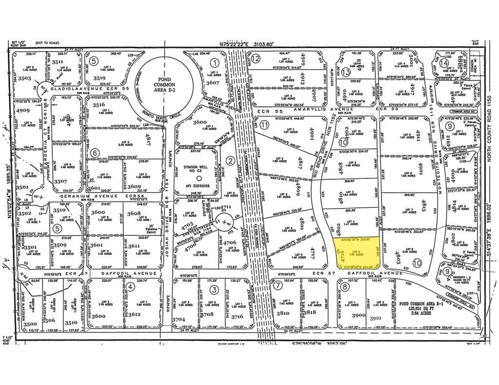 1.35 acres in Midland County