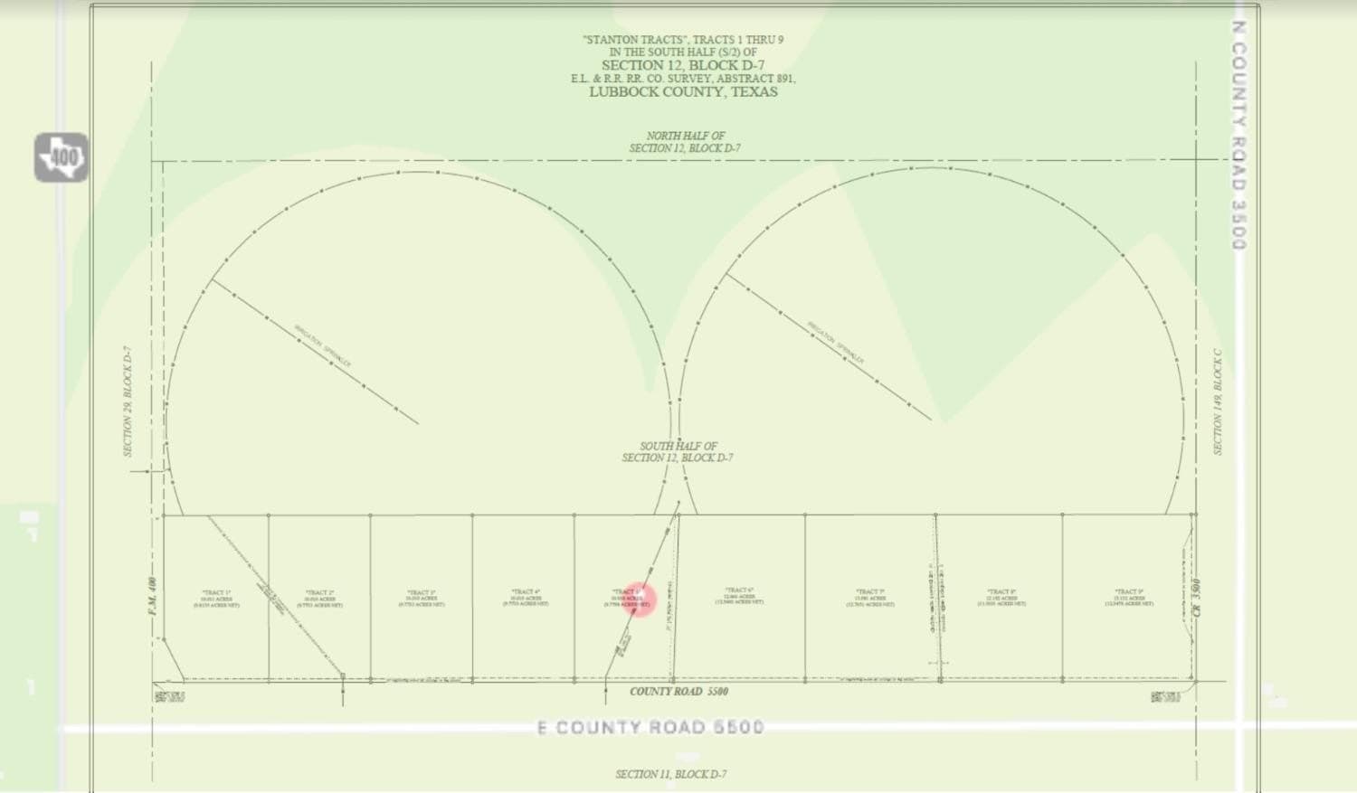 10.01 acres in Lubbock County