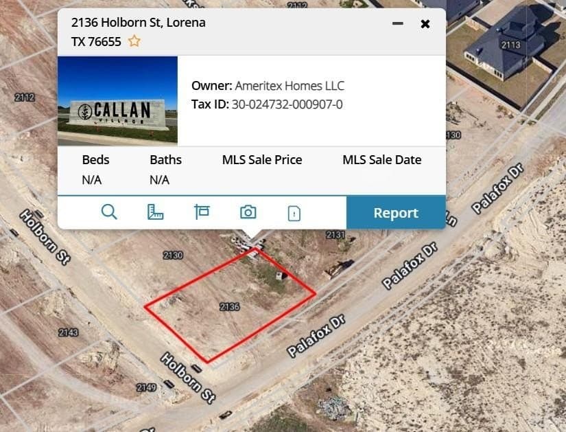 0.29 acres in McLennan County