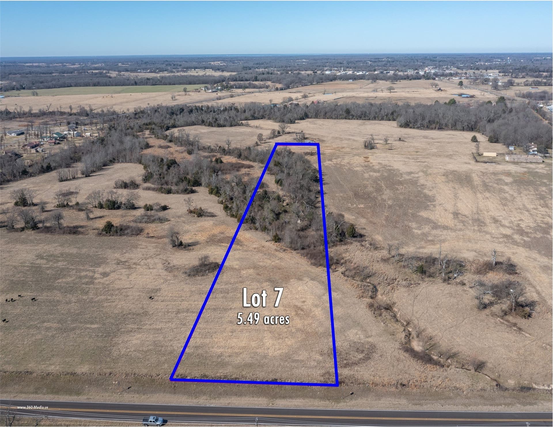 5.49 acres in Rains County