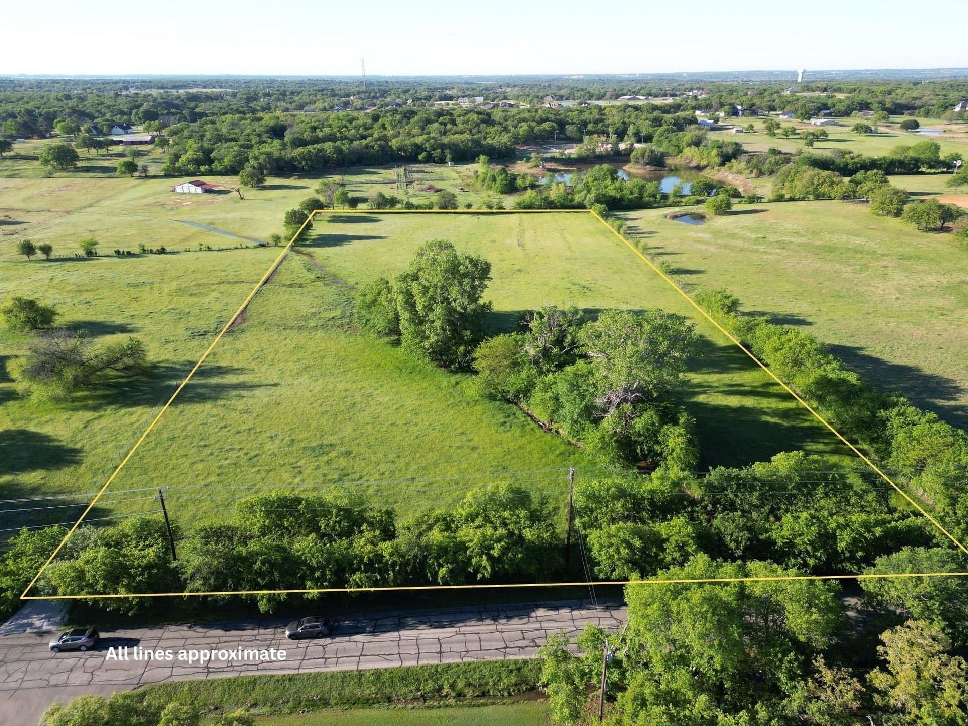 7.37 acres in Denton County