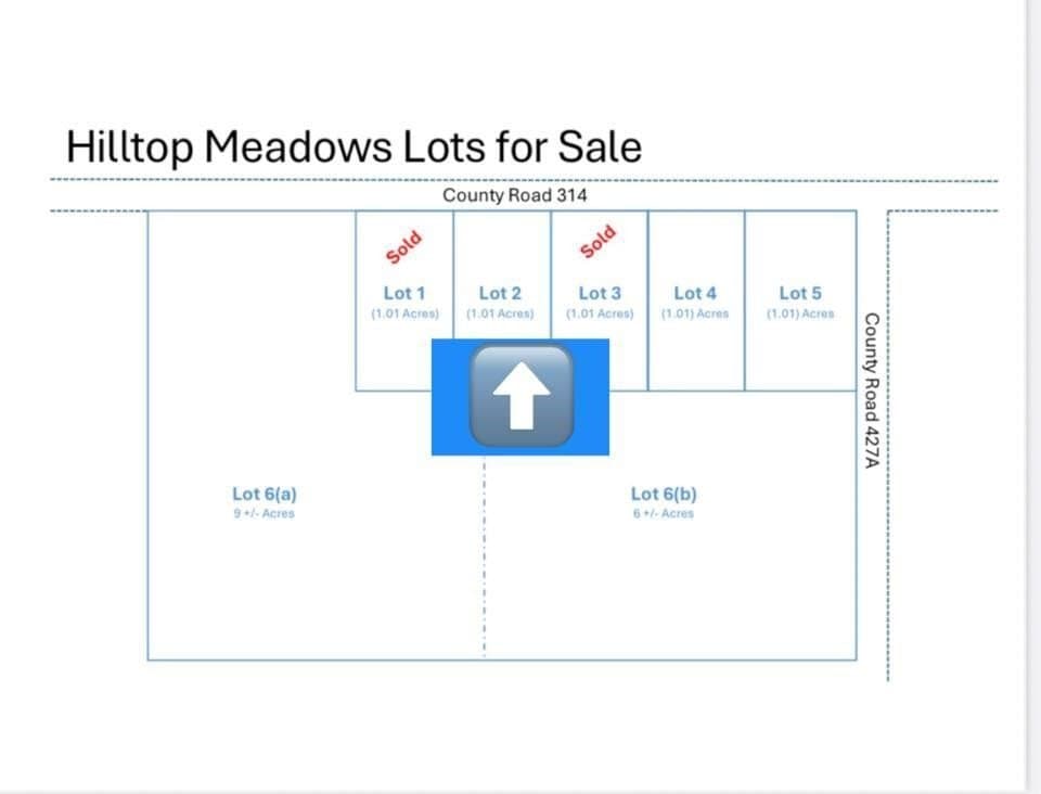 1.01 acres in Johnson County
