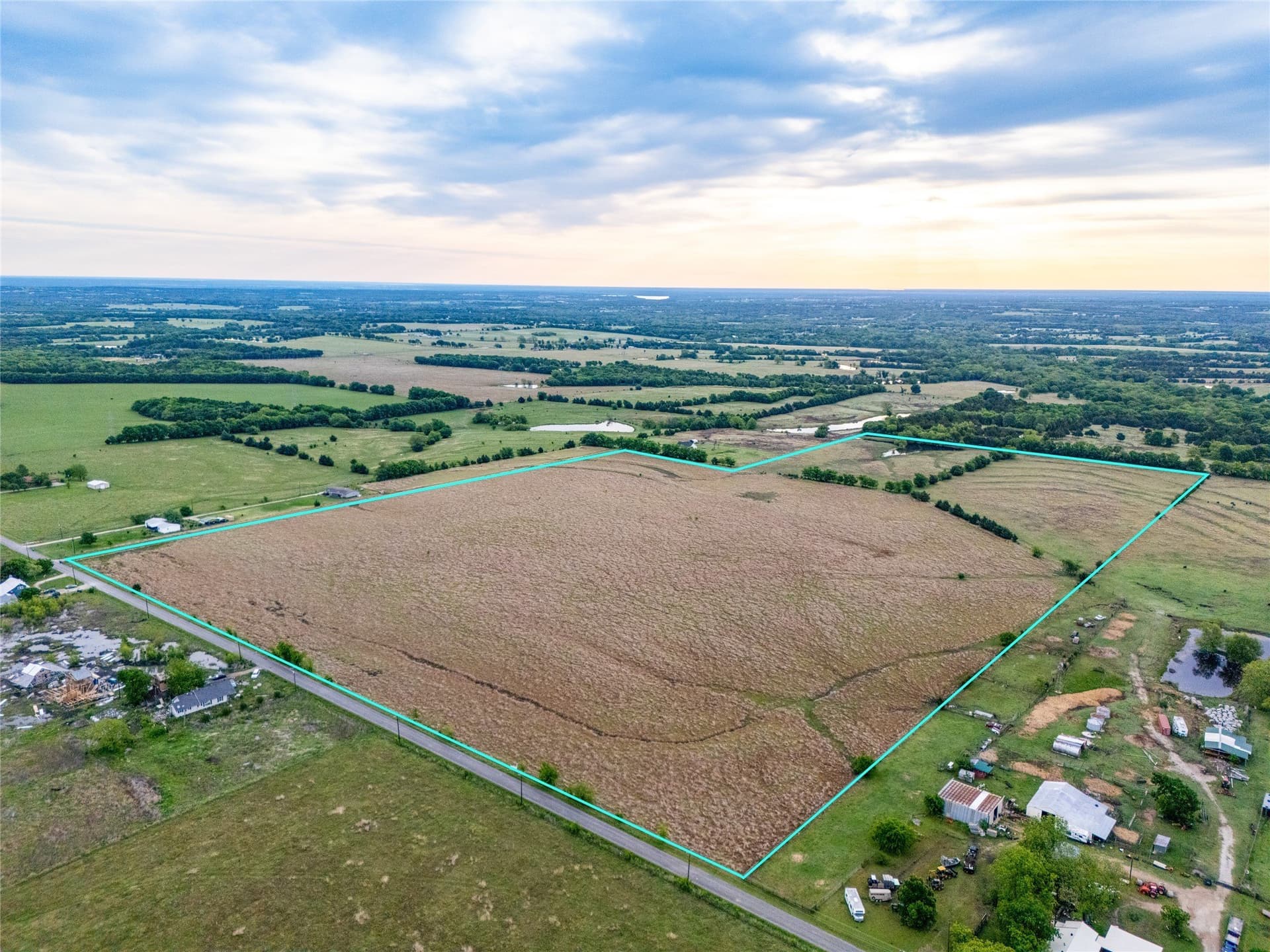 68.5 acres in Grayson County