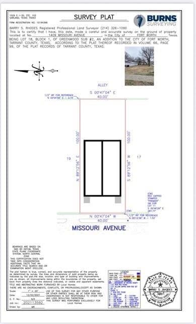 0.09 acres in Tarrant County featured view