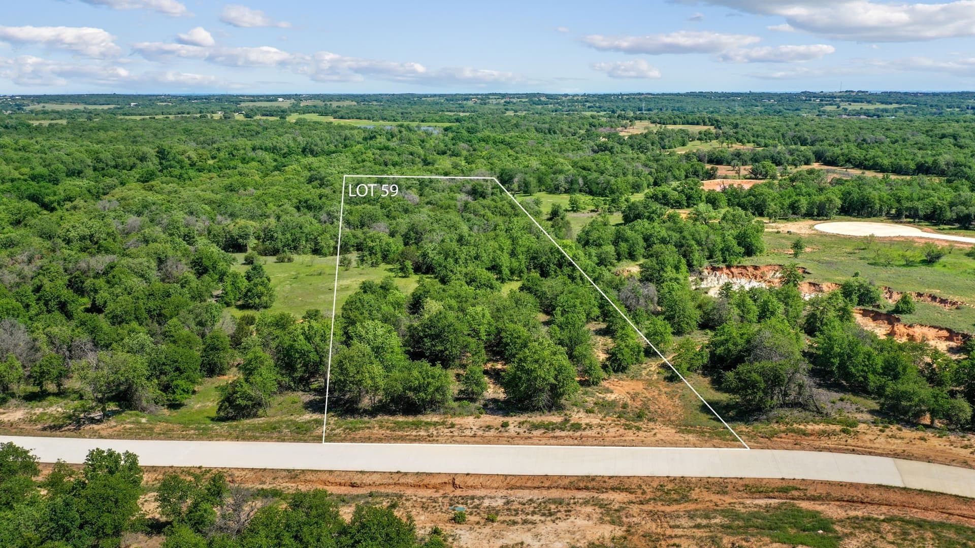 2.55 acres in Parker County