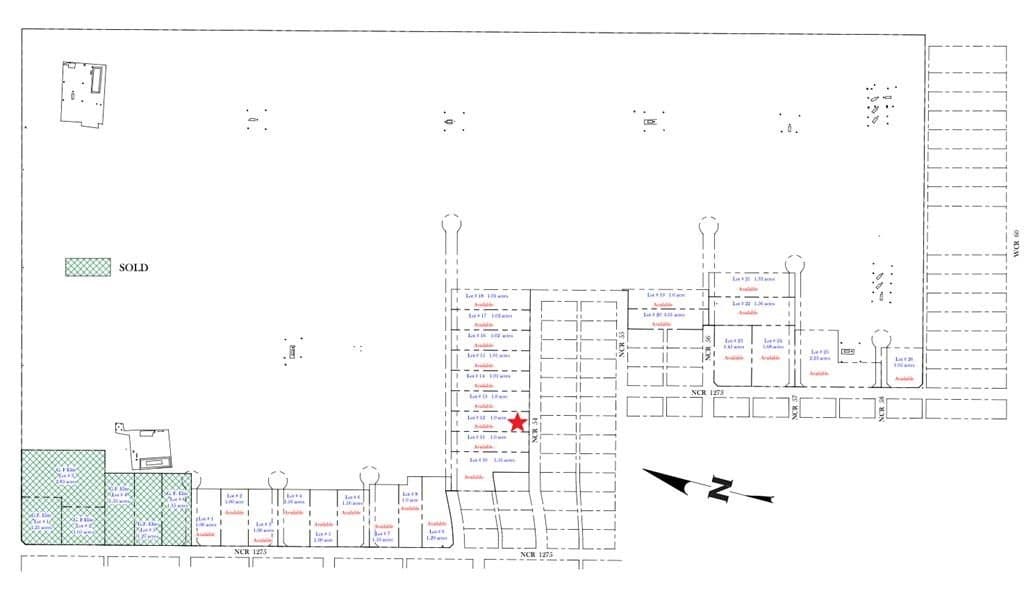 1 acres in Midland County