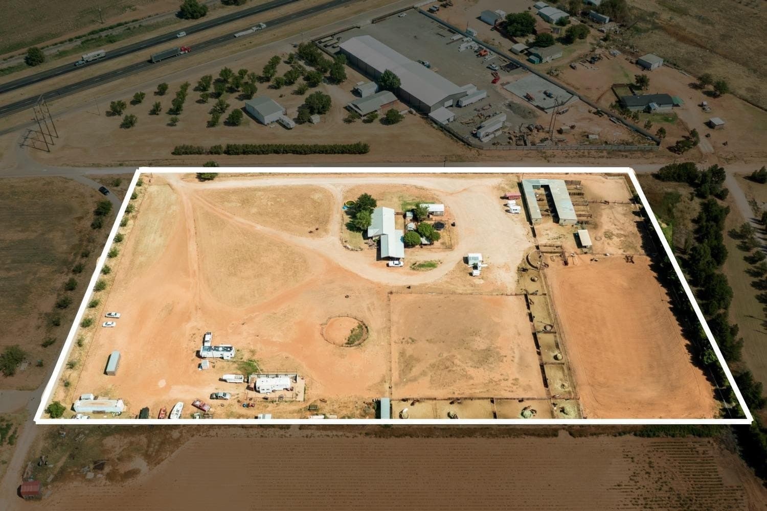 6.84 acres in Lubbock County