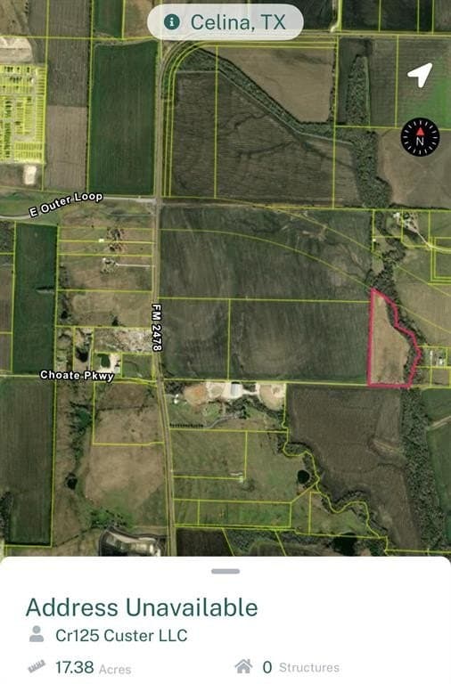 17.04 acres in Collin County