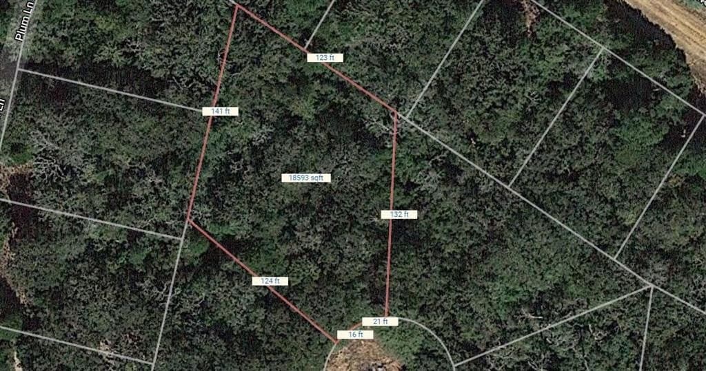 0.43 acres in Leon County