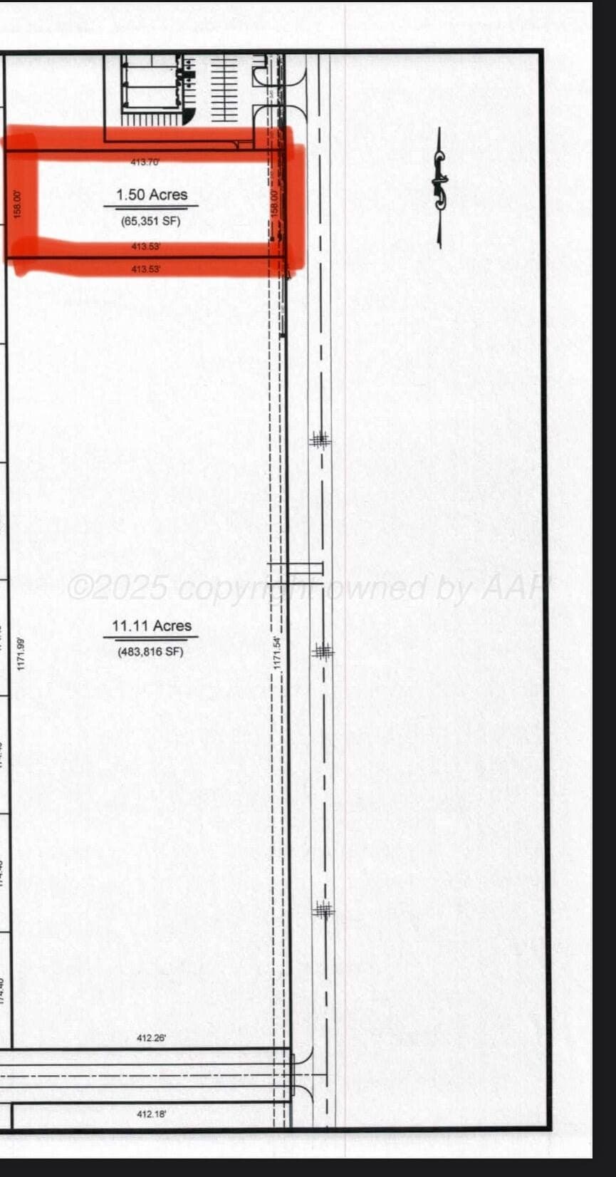 1.5 acres in Randall County