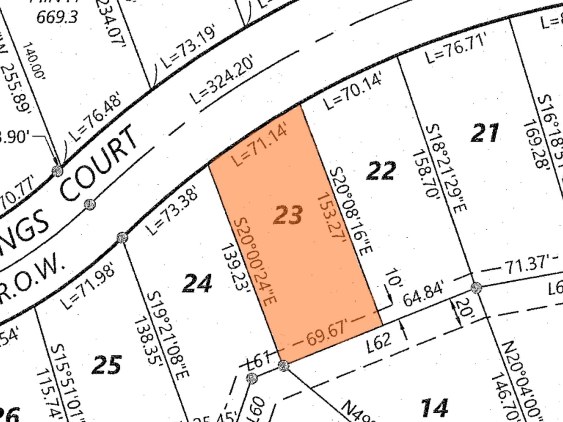 0.23 acres in Grayson County