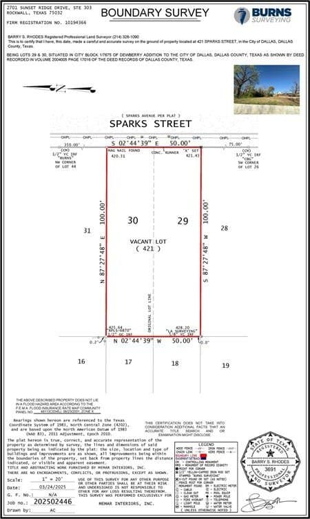 0.11 acres in Dallas County