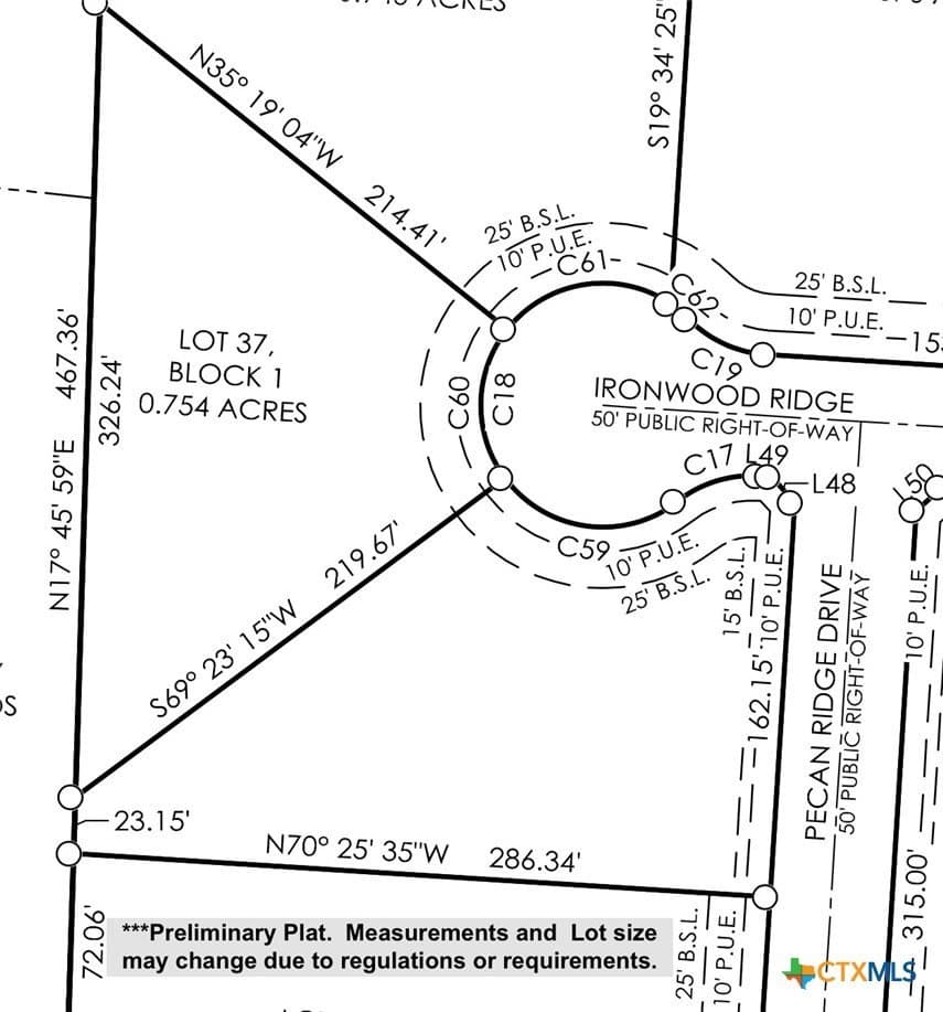 0.75 acres in Bell County featured view