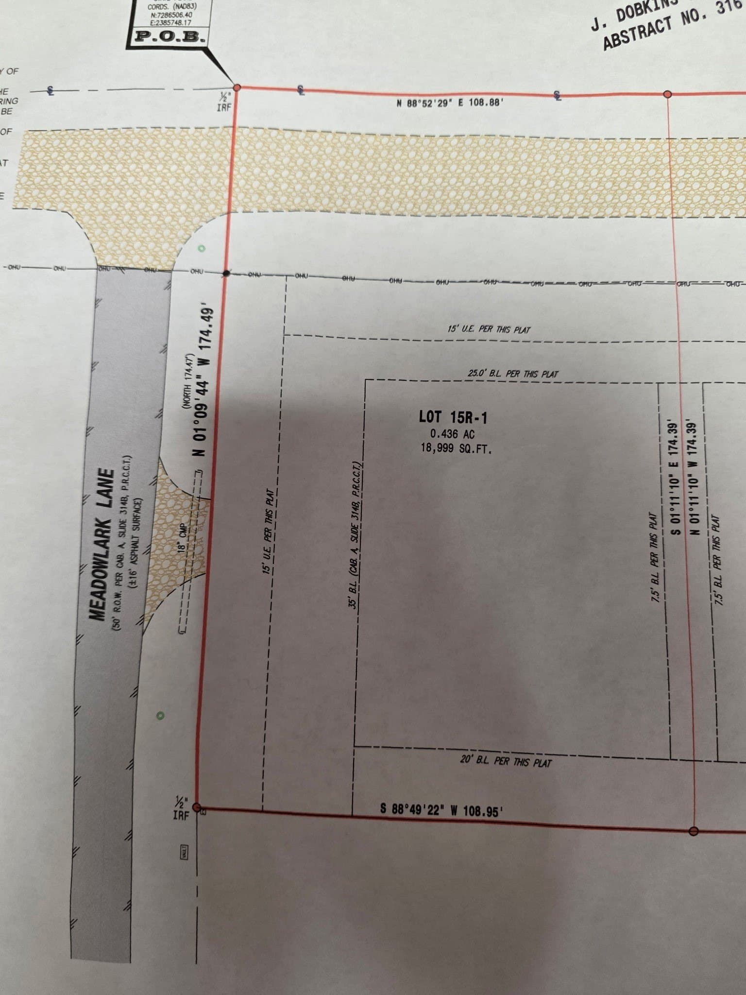 0.44 acres in Cooke County
