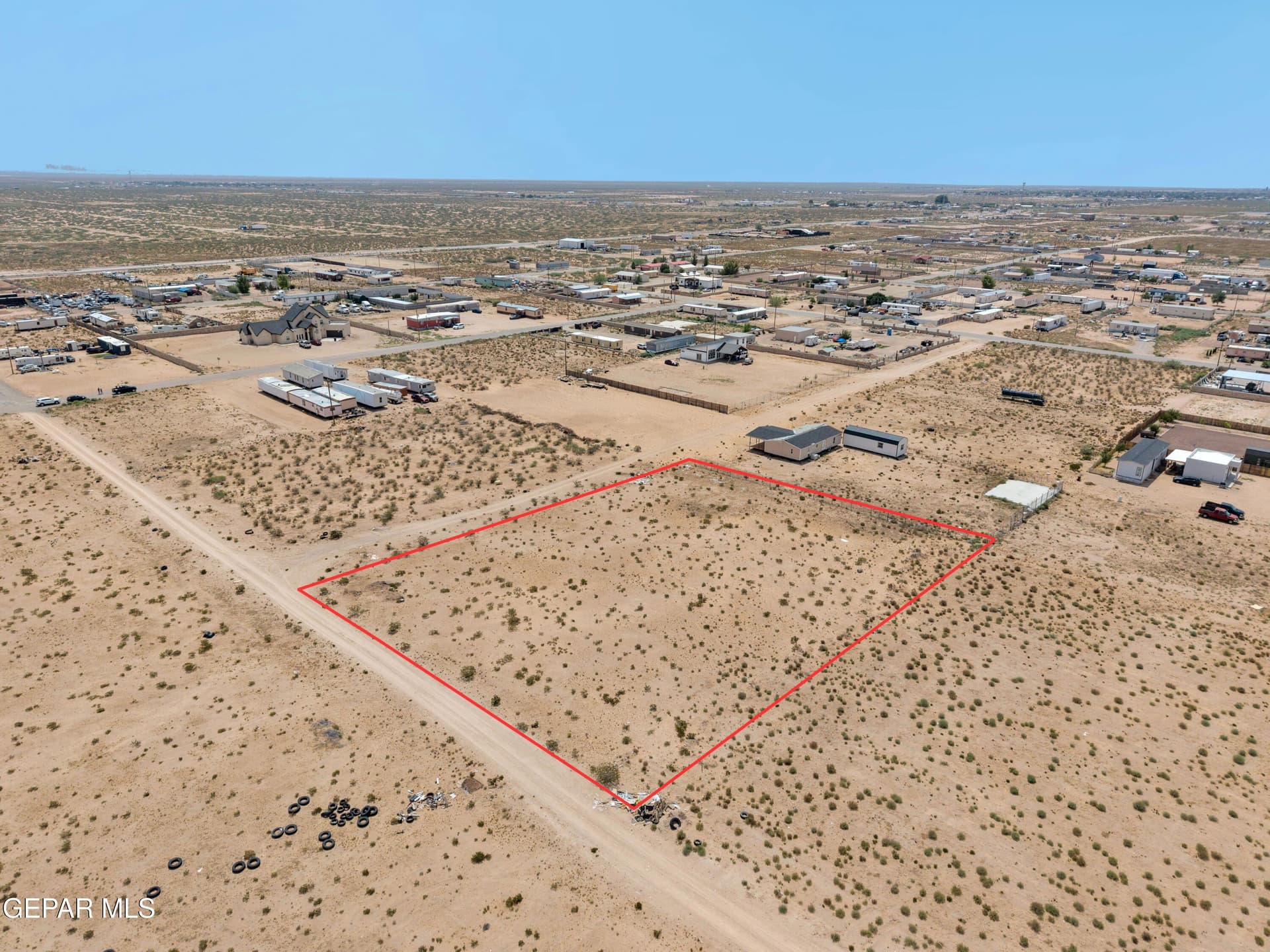 2 acres in El Paso County