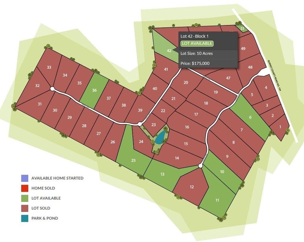 10 acres in Burnet County