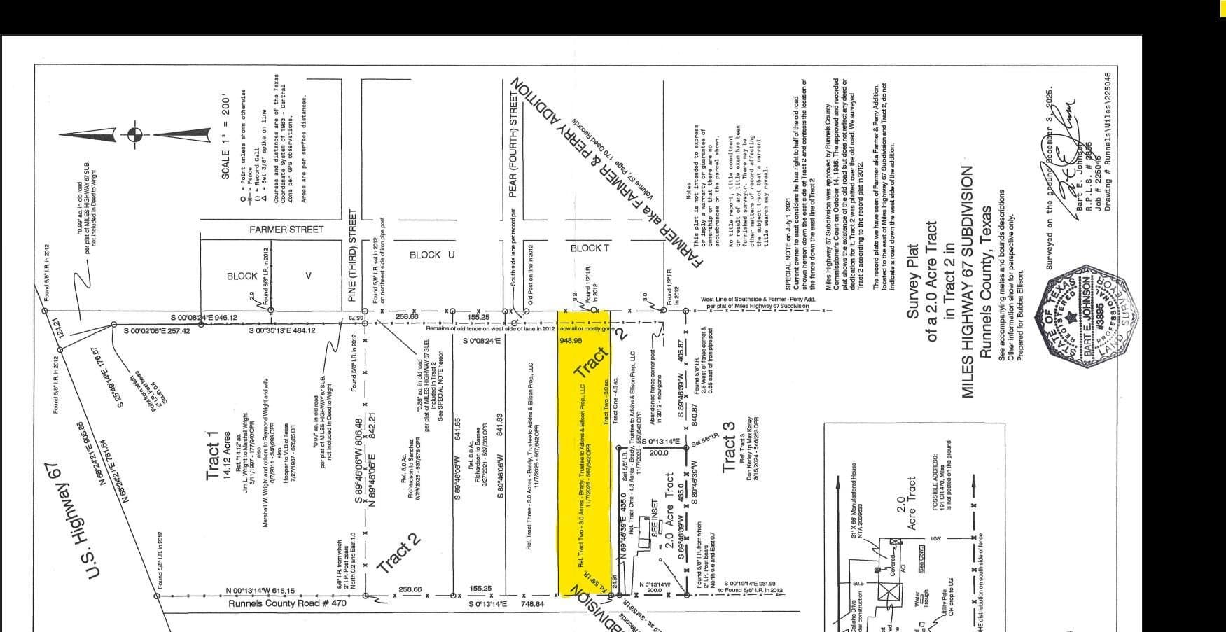 3 acres in Runnels County gallery image 2