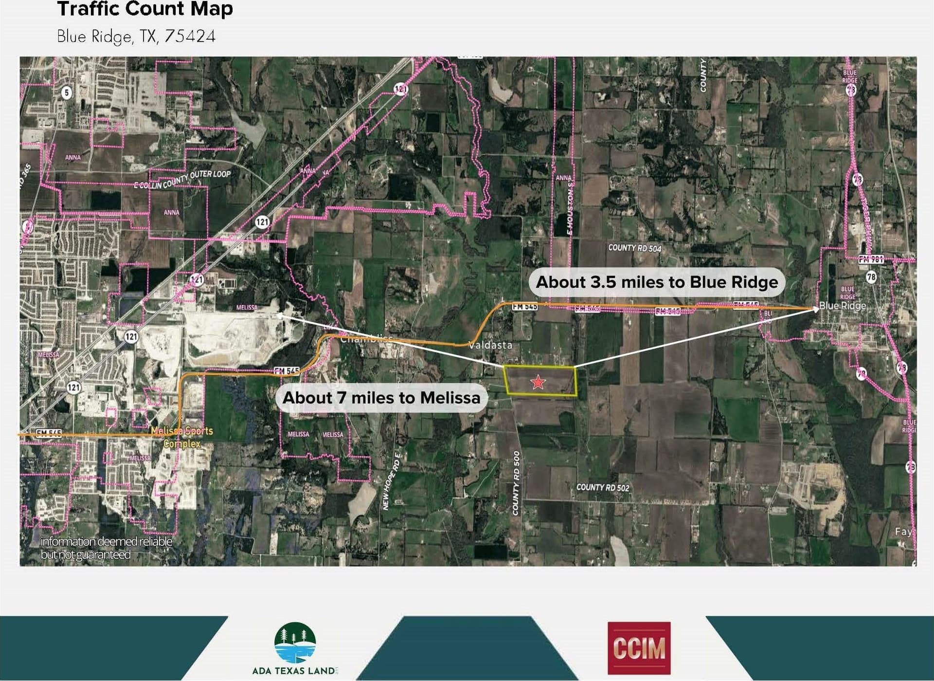 137.33 acres in Collin County featured view