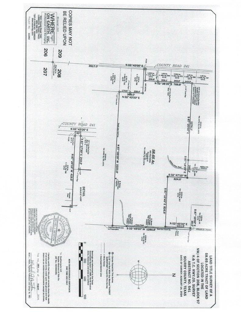 10 acres in Scurry County