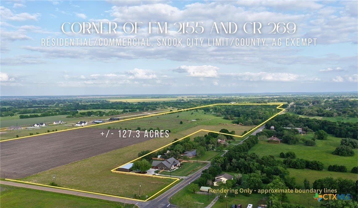 127.16 acres in Burleson County