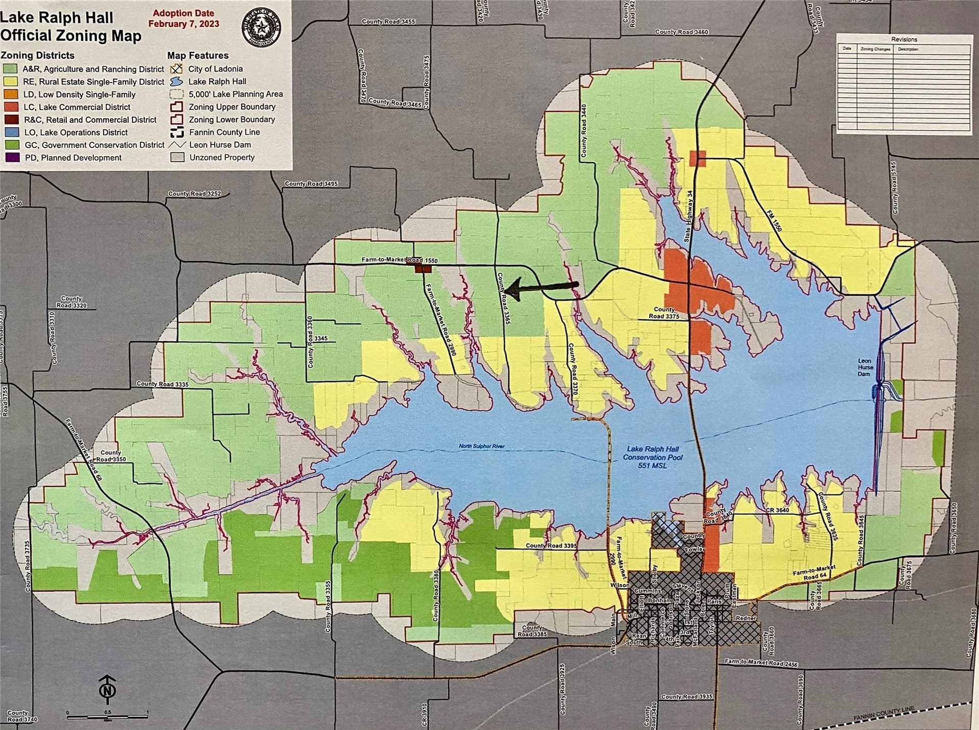15 acres in Fannin County