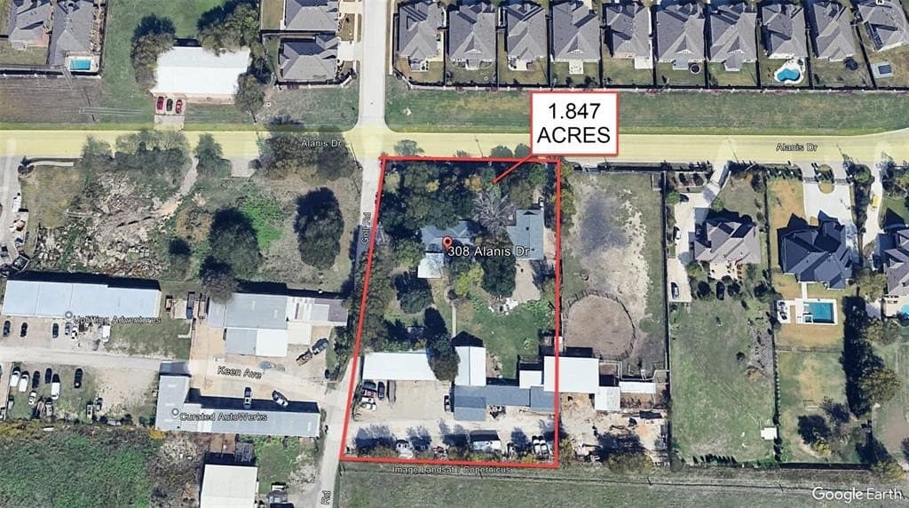 1.85 acres in Collin County