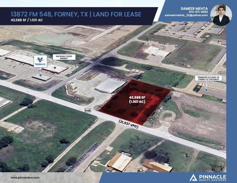 0.98 acres in Kaufman County